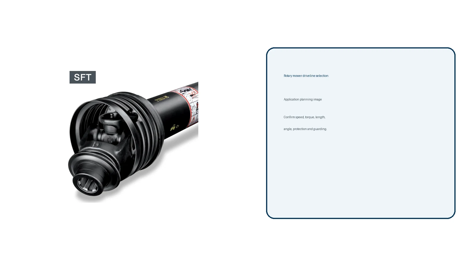 Rotary Mower PTO Shaft Selection in Canada