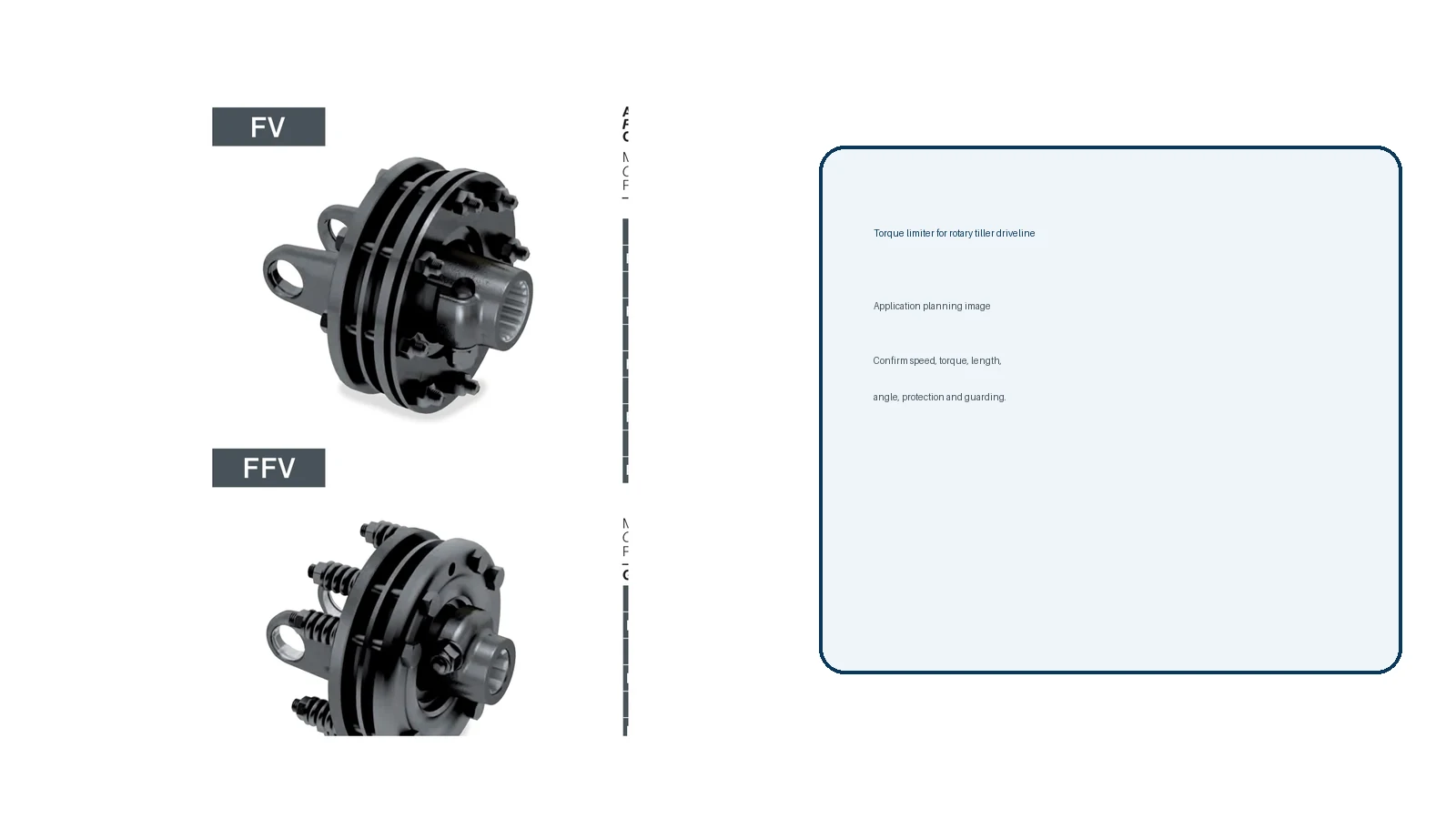 Rotary Tiller PTO Shaft with Friction Clutch