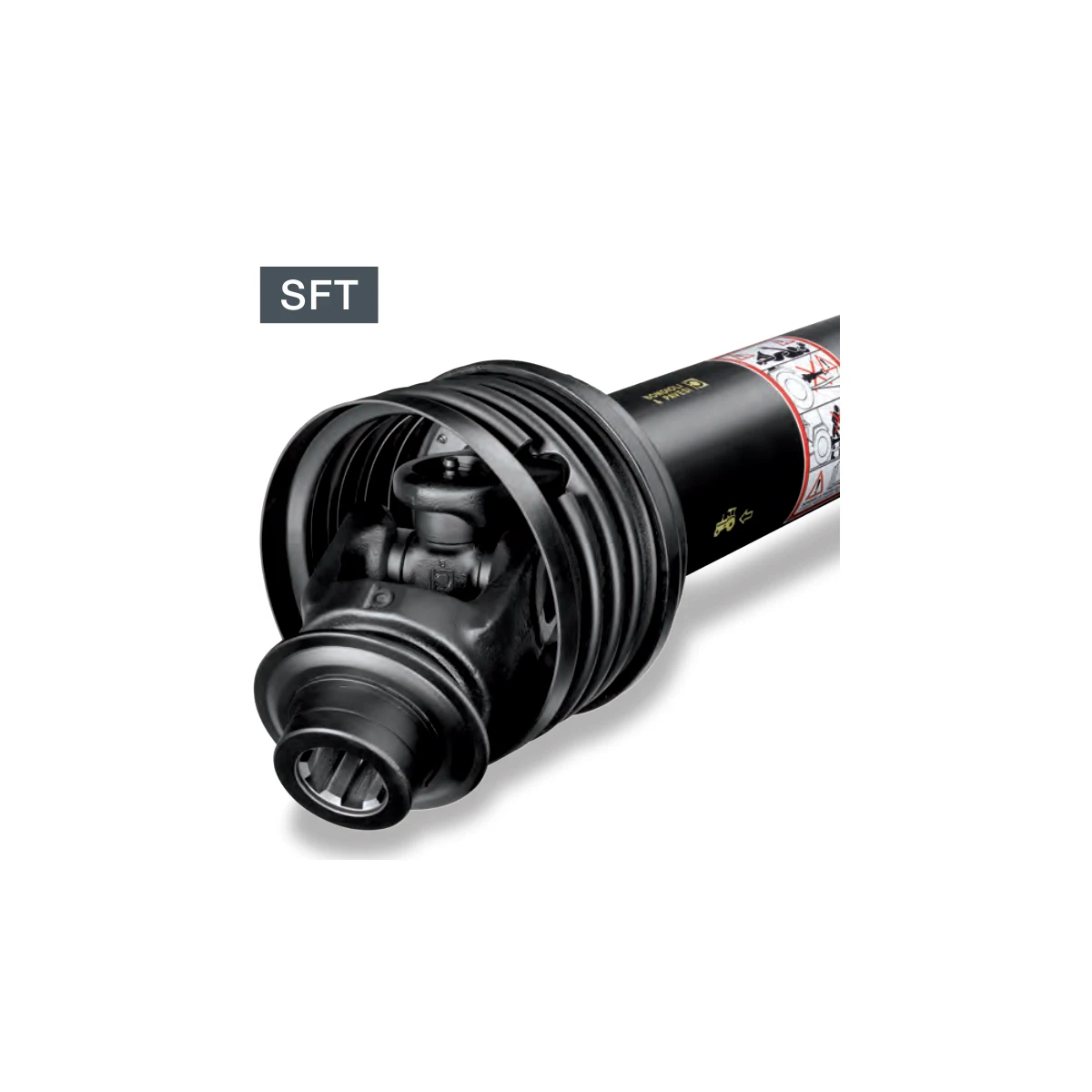 SFT standard U-joint agricultural PTO drive shaft with safety guards